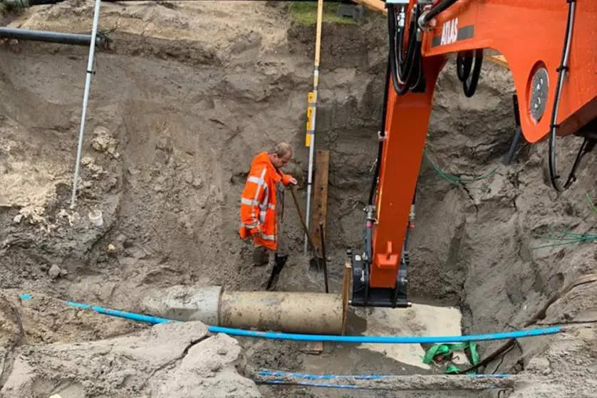 Riool vernieuwen Bogaard Infra BV
