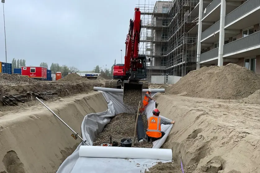 Bogaard Infra rioleringswerkzaamheden