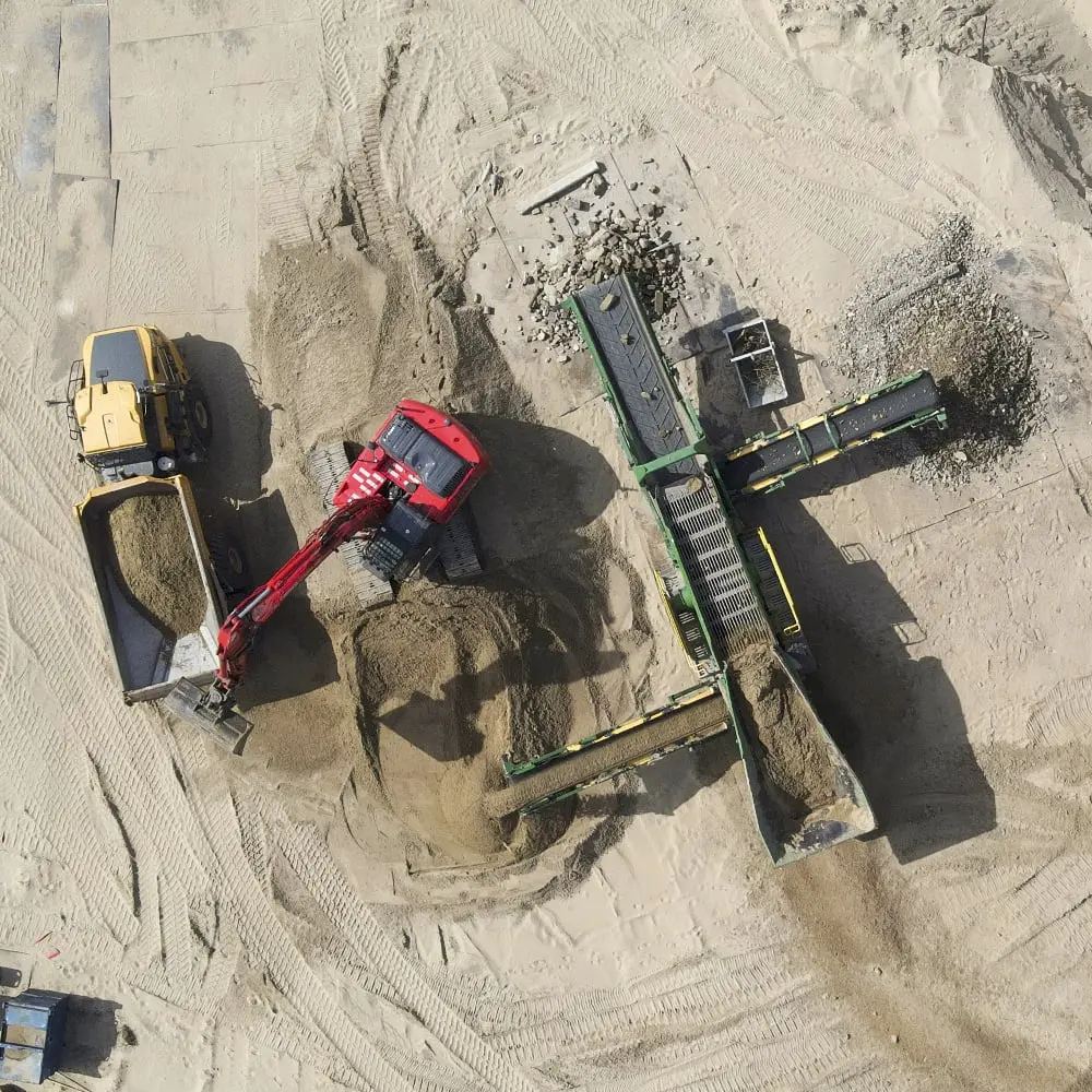 Zand zeven Bogaard Infra grondwerk Kijkduin