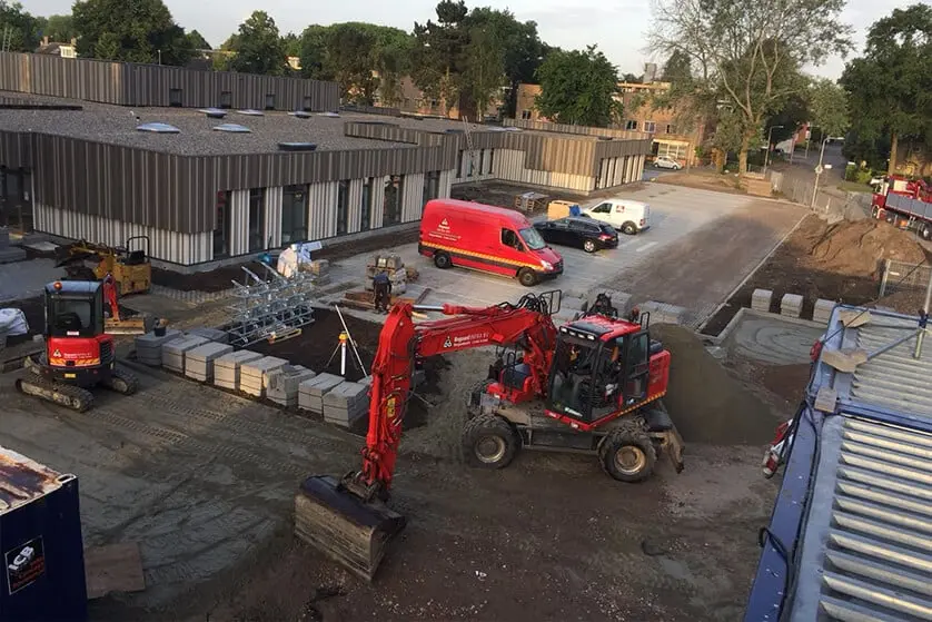 Straatwerk ophogen Bogaard Infra BV