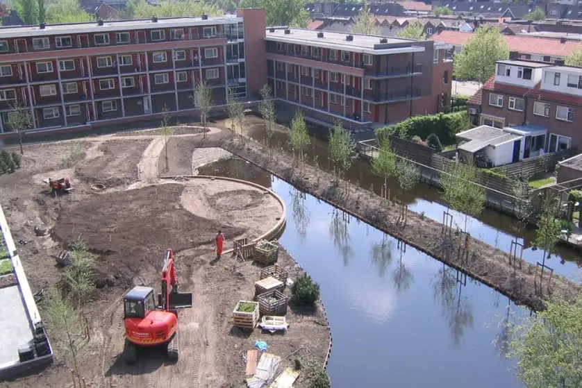 Woonrijp maken stadspark Bogaard Infra