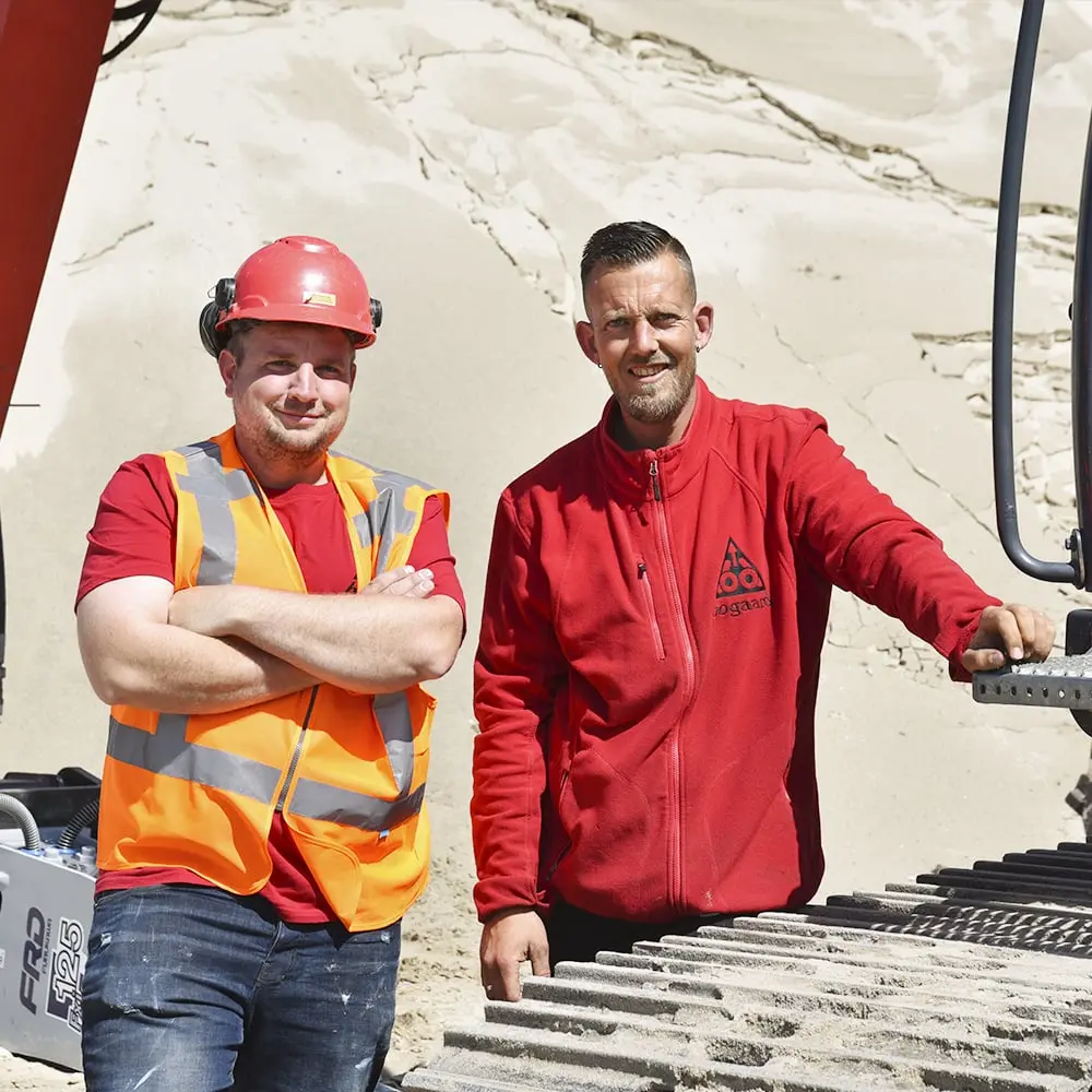 Zand zeven Bogaard Infra grondwerk Kijkduin